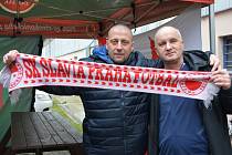 Vepřové hody v hospůdce Na Křemelce pořádali v sobotu zástupci odbočky Strakonice Odbor přátel SK Slavia Praha.
