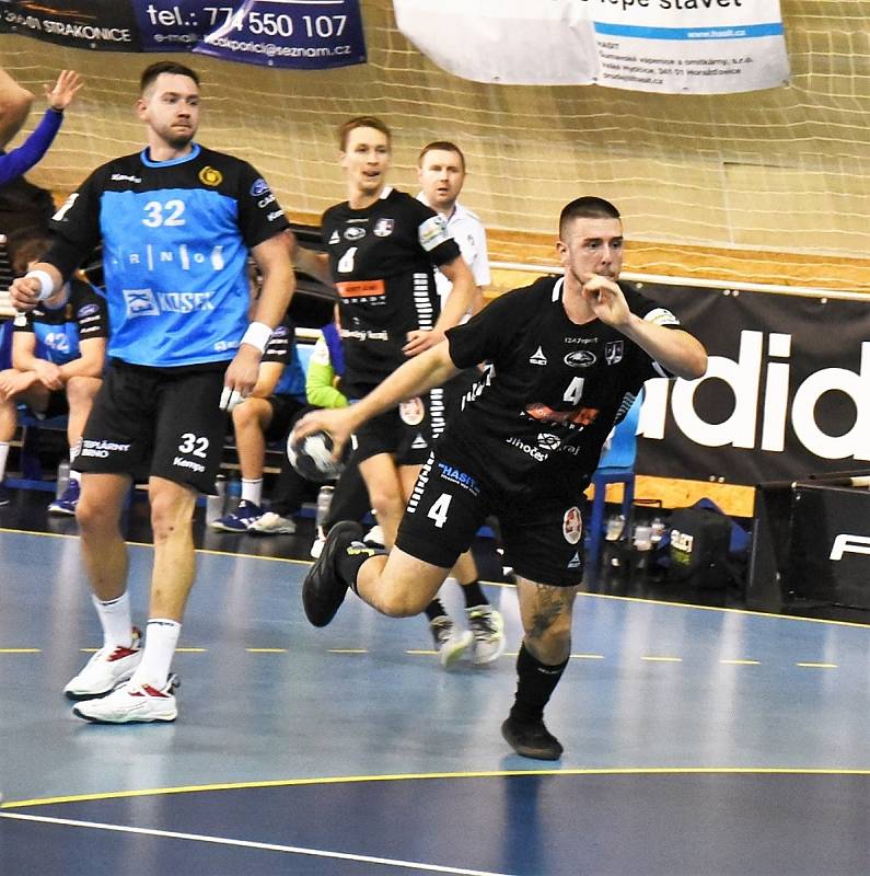 Chance Extraliga házenkářů: HBC JVP Strakonice - SKKP Handball Brno 26:26 (14:13).