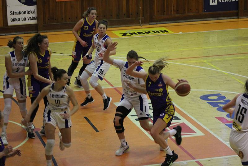 Renomia ŽBL: BK Strakonice - Slovanka 67:65.