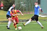 Divize dorostu: Junior Strakonice U19 - Táborsko B 2:2, penalty 4:2.