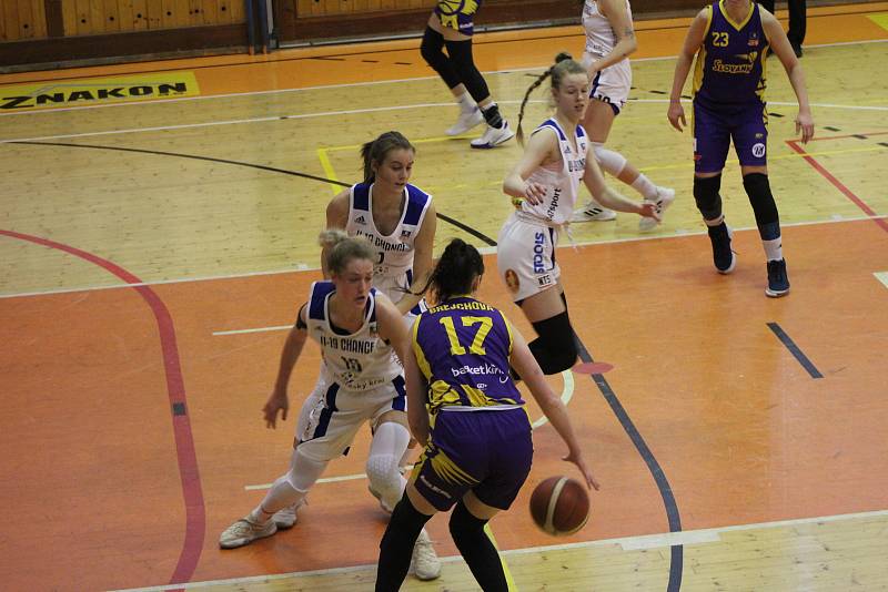 Renomia ŽBL: BK Strakonice - Slovanka 67:65.