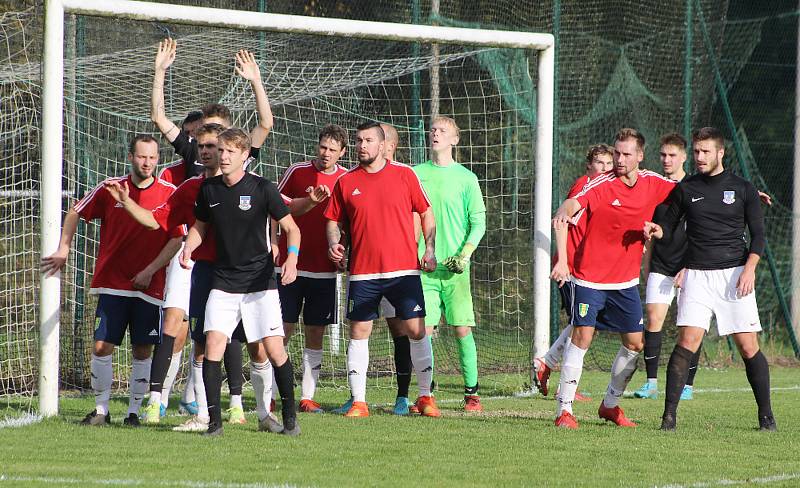 Fotbalová I.A třída. Strunkovice - Dolní Dvořiště 1:1 (1:0).