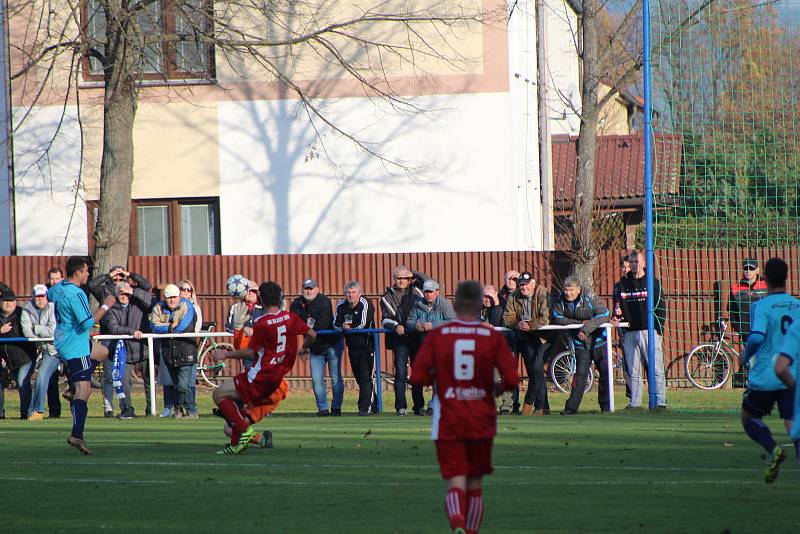 Fotbalová divize: Katovice - Klatovy 1:1 - penalty 6:7.