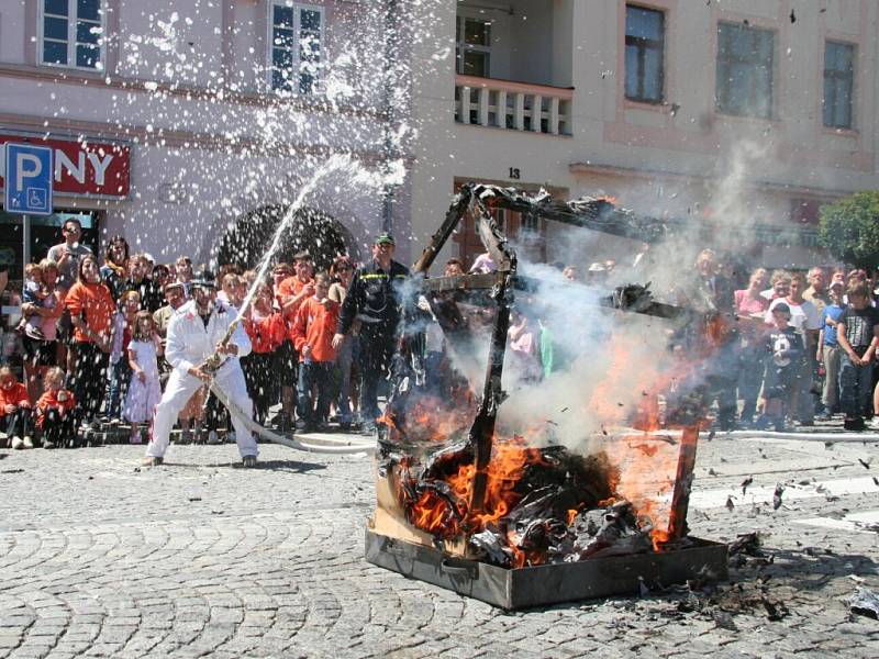 Dobrovolní hasiči v Blatné oslavili 130 let svého vzniku.