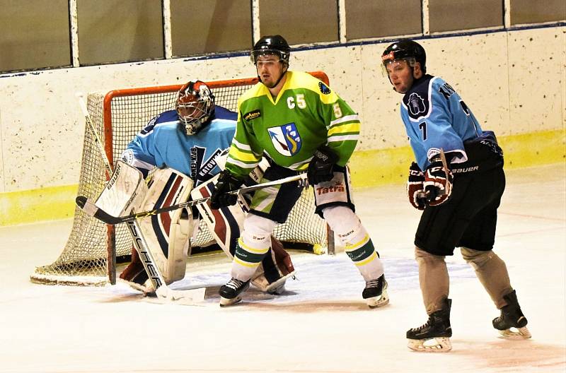 Pokračovaly okresní hokejové soutěže na Strakonicku. Ilustrační foto.