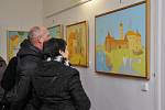 Ku příležitosti 45 let tvorby malíře Valentina Horby se uskutečnila ve středu 9. ledna vernisáž jeho dvou výstav ve Šmidingerově knihovně ve Strakonicích.
