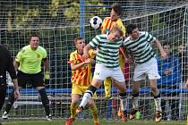 Fotbalisté Junioru Strakonice hráli doma s Vacovem smírně 1:1.