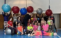 Cvičitelé TJ Kralupy nad Vltavou zažili skvělý a zábavný cvičební doškolovací seminář s energickou fitness trenérkou Dančou Hájkovou.