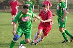 Lužec (v zeleném) - Luštěnice (1-0)