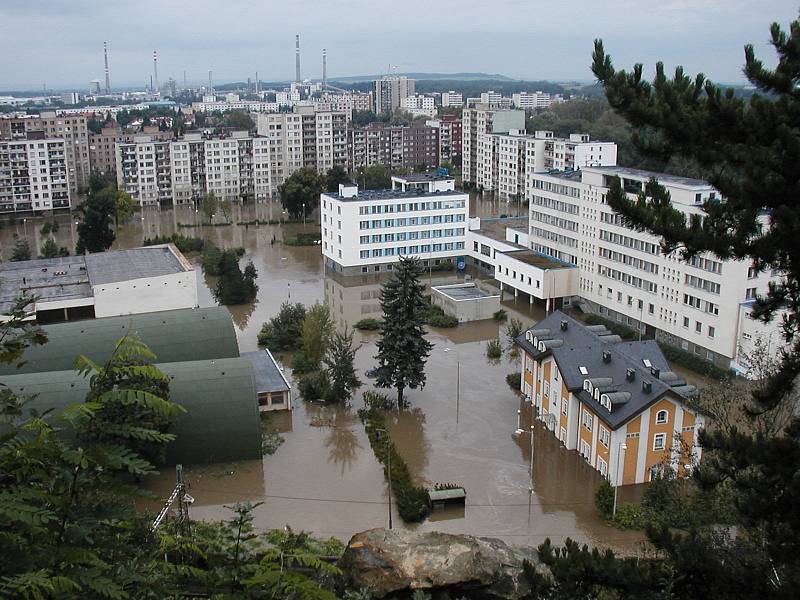 Povodeň v roce 2002 na Mělnicku – Kralupy nad Vltavou