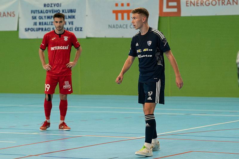 1. Futsal liga, 1. kolo: Olympik Mělník - FK Chrudim (1:10), hráno 26. srpna 2022.