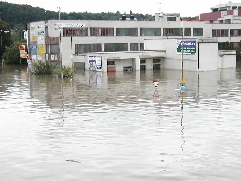 Povodeň v roce 2002 na Mělnicku – Kralupy nad Vltavou