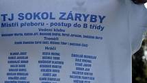 Okresnímu přeboru Mělnicka ročníku 2013/2014 vládli fotbalisté Sokola Záryby.