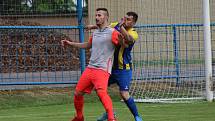 I. B třída, 22. kolo: TJ Byšice - Slavia Velký Borek (1:0)