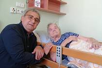 Nejstarší obyvatelkou Chlumína je paní Růžena Urbanová, které je 96 let