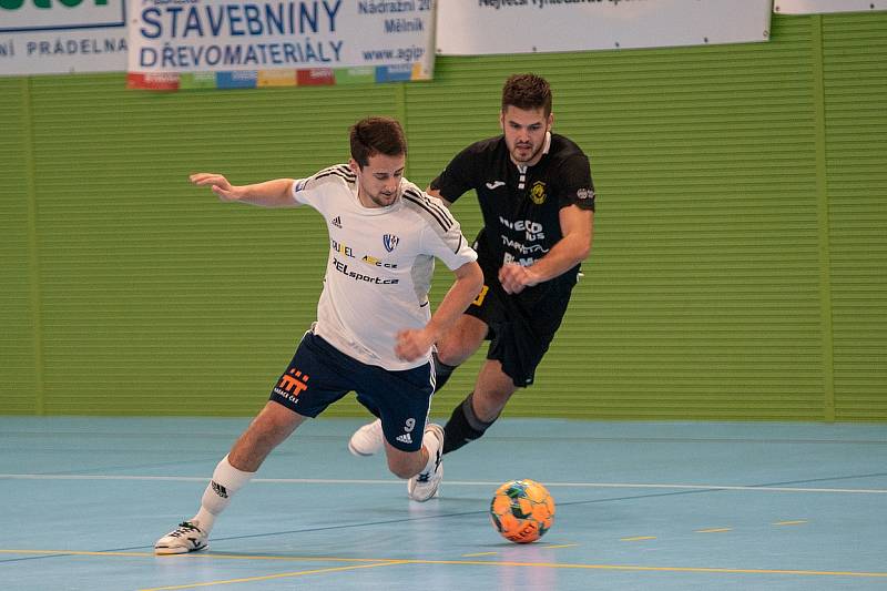 1. Futsal liga, 10. kolo: SK Olympik Mělník - Nejzbach Vysoké Mýto (5:1)