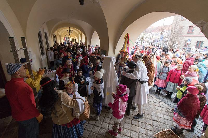 2017 Mělnický masopust již v hojném počtu.