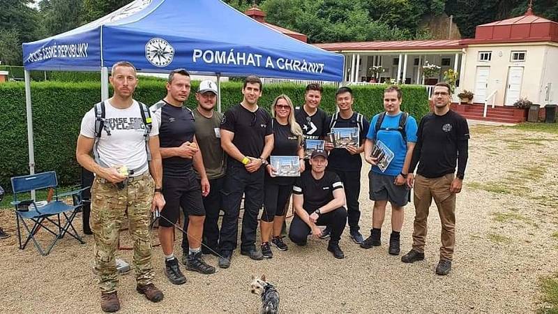 Ze 4. ročníku Středočeského policejního pochodu.