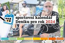 Sportovní kalendář středočeského Deníku pro rok 2024