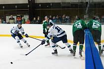 Hokejisté Kralup prohráli s vedoucí Příbramí na domácím ledě jen nejtěsnějším rozdílem 2:3.