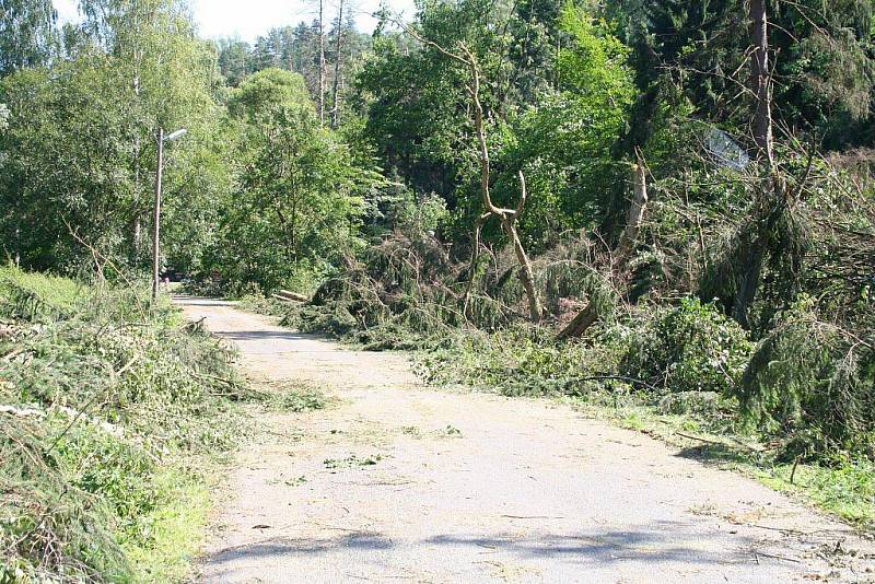 Vichřice napáchala největší škody na Kokořínsku