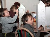 Dětský workshop v galerii Ve Věži.