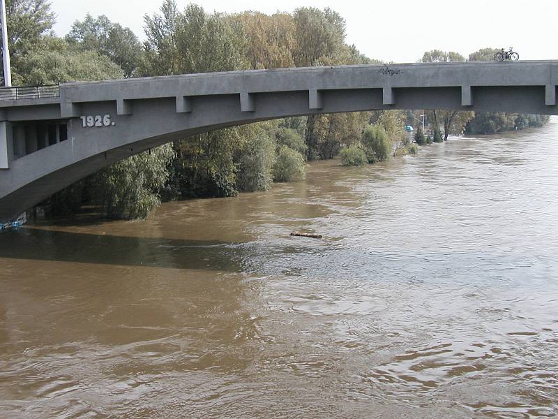 Povodeň v roce 2002 na Mělnicku – Kralupy nad Vltavou