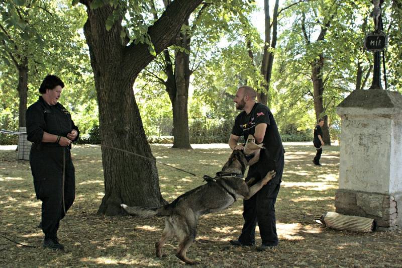 Dětský rybolov v Daminěvsi.