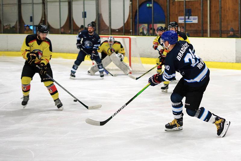 Krajská liga, 18. kolo: HC Junior Mělník - HK Kralupy (4:3), hráno 21. ledna 2023.