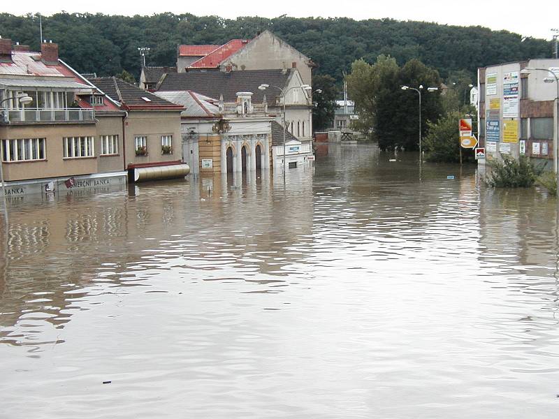 Povodeň v roce 2002 na Mělnicku – Kralupy nad Vltavou