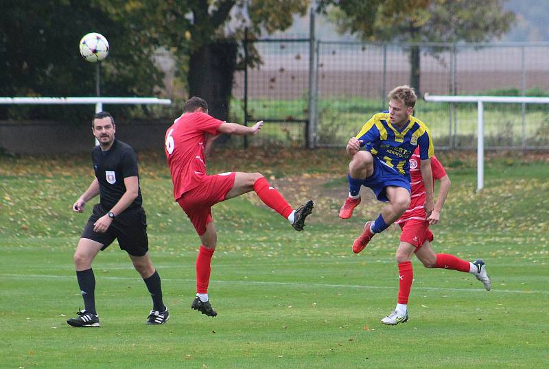 Divize B, 11. kolo: SK Štětí - FK Neratovice-Byškovice (4:0), hráno 15. října 2022.