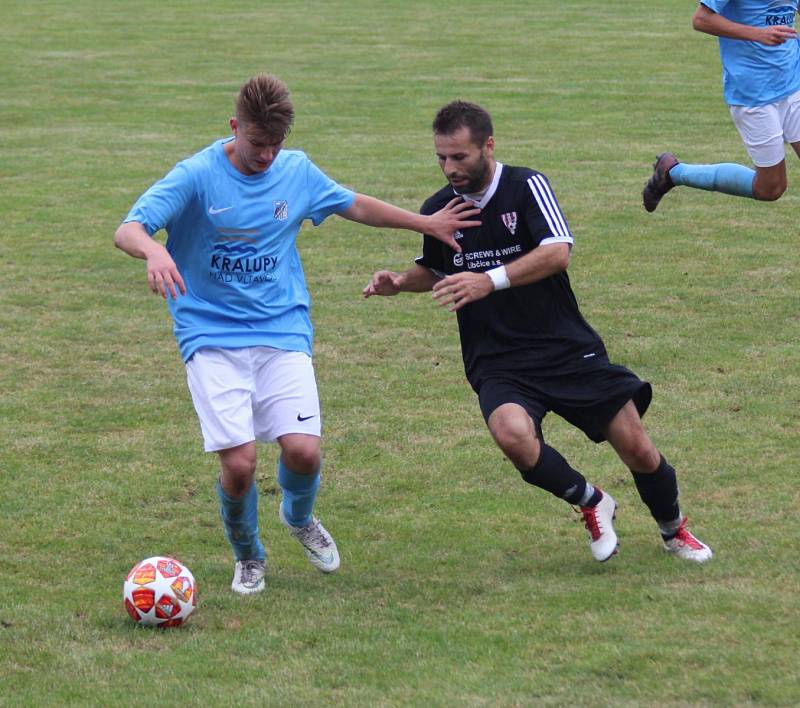 Fotbalisté FK Kralupy 1901 doma podlehli Libčicím vysoko 1:6.