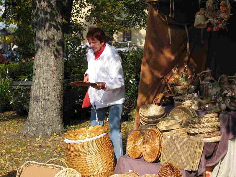 Posvícení v Obříství, říjen 2008.