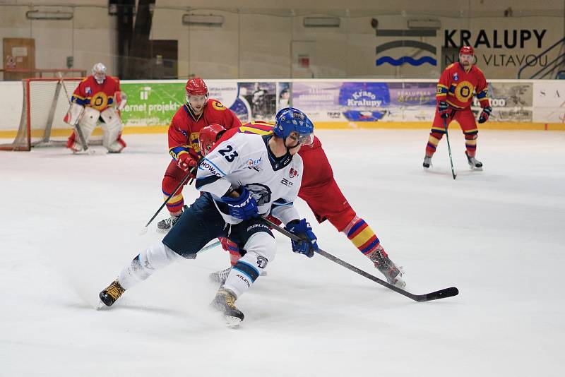 Krajská liga, 14. kolo: HK Kralupy - HC Hvězda Praha (4:3), hráno 10. prosince 2022.