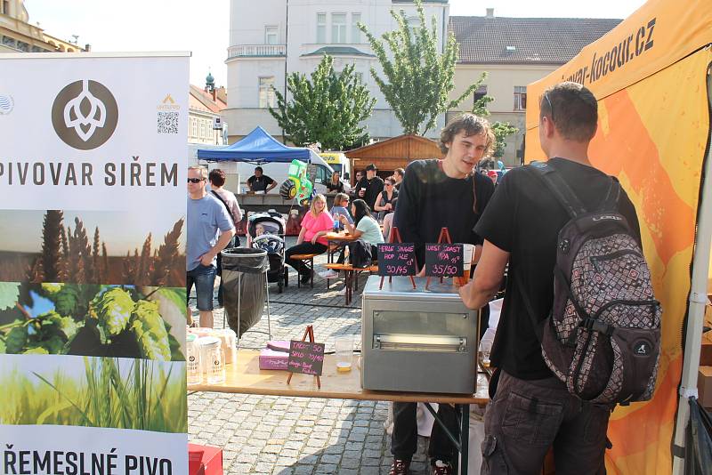 Nejen milovníci piva zavítali na třetí ročník Pivního festivalu, který se konal v sobotu na mělnickém náměstí Míru. Lahodný mok originálních chutí představilo sedmnáct malých či rodinných pivovarů.