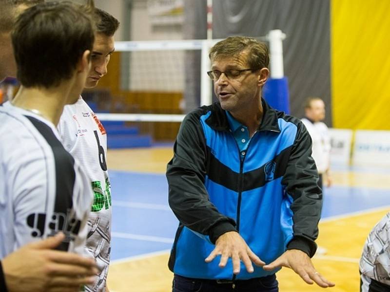 Martin Kop, trenér volejbalistů Aero Odolena Voda.