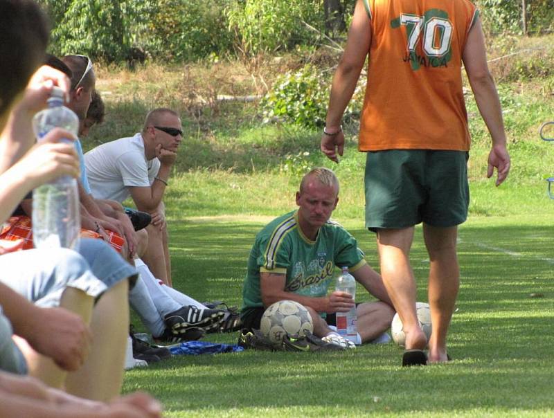 Turnaj v Klích - zápas o 3. místo: Velký Borek - Pšovka Mělník B