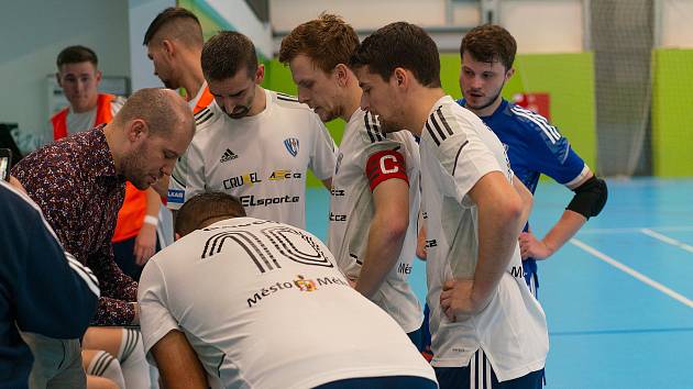 1. Futsal liga, 14. kolo: SK Olympik Mělník - FC Rapid Ústí n. L. (7:3), hráno 6. ledna 2023.