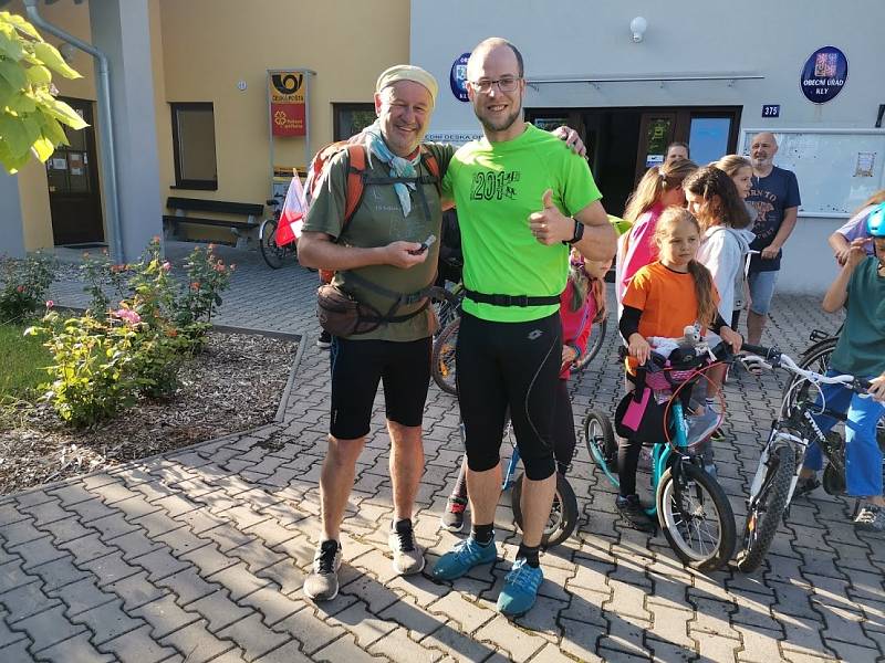 Ultramaratonec Martin Hunčovský na cestě z Kel k Jadranu
