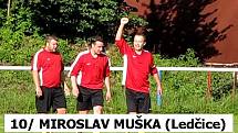 10. Miroslav Muška (Ledčice): 10. 6. 2009; 21. kolo III. třídy; Cítov - Ledčice (3:2)