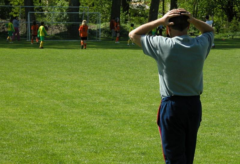 Z turnaje starších přípravek v Byšicích