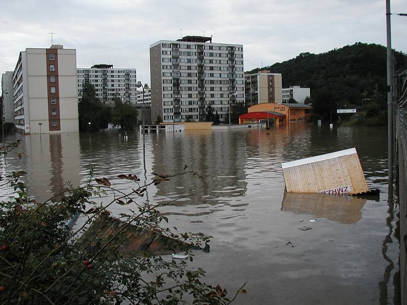 Povodeň v roce 2002 na Mělnicku – Kralupy nad Vltavou