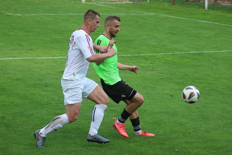 I. B třída: AFK Libčice - Viktoria Všestudy (2:3), hráno 27. srpna 2022.