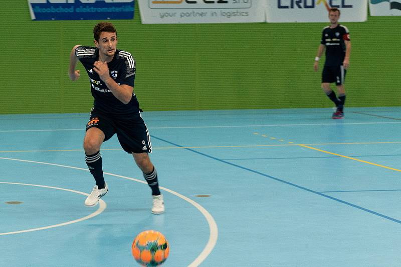 1. Futsal liga, 1. kolo: Olympik Mělník - FK Chrudim (1:10), hráno 26. srpna 2022.
