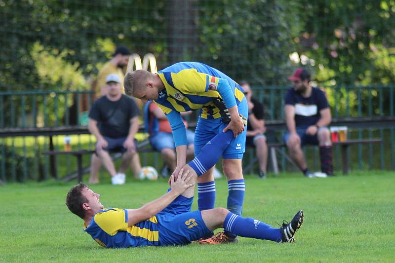 I. B třída, 3. kolo: TJ Byšice - SK Rejšice (0:4), hráno 3. září 2022.