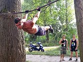 Street workout v podání Workoutu Mělník.