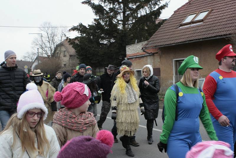 Masopustní veselí připravila obec Cítov ve spolupráci s místními spolky. Masopust se v Cítově uskutečnil již po čtvrté.