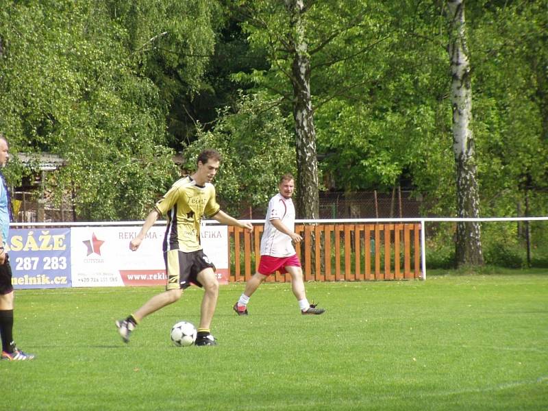 Do Velkého Borku přijeli slovenští fotbalisté a sehráli přátelská utkání se starou gardou a domácím výběrem