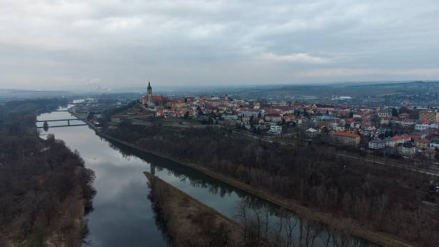 Soutok Labe a Vltavy v Mělníku