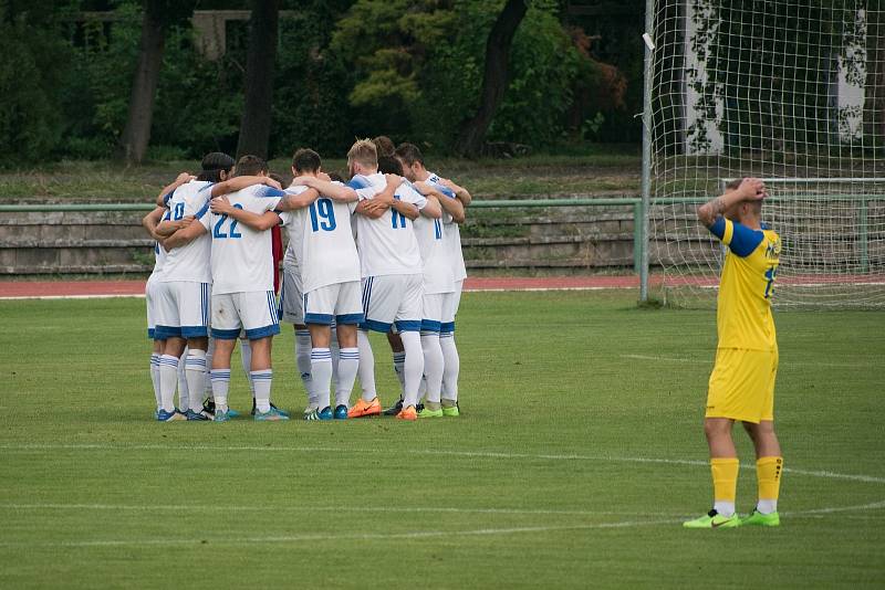 Divize B, 2. kolo: FK Neratovice/Byškovice - SK Kladno (0:2), hráno 13. srpna 2022.